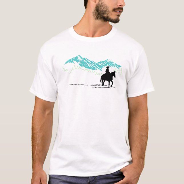 Camiseta Padre vaquero (Anverso)