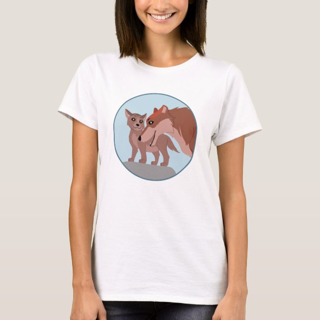 Camiseta Padre Wolf y Pup (Anverso)