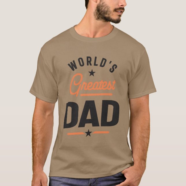 Camiseta Padre y abuelo más grandes del mundo (Anverso)