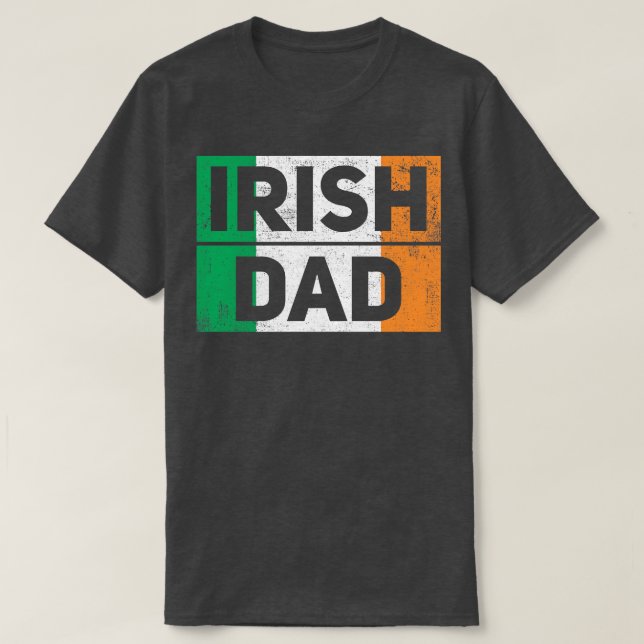 Camiseta Padre y padre irlandés (Diseño del anverso)