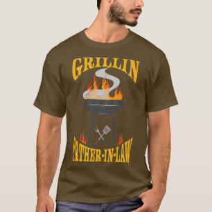 Camiseta PadreEnDerecho BBQ Fumador de Parrilladas y Chef d