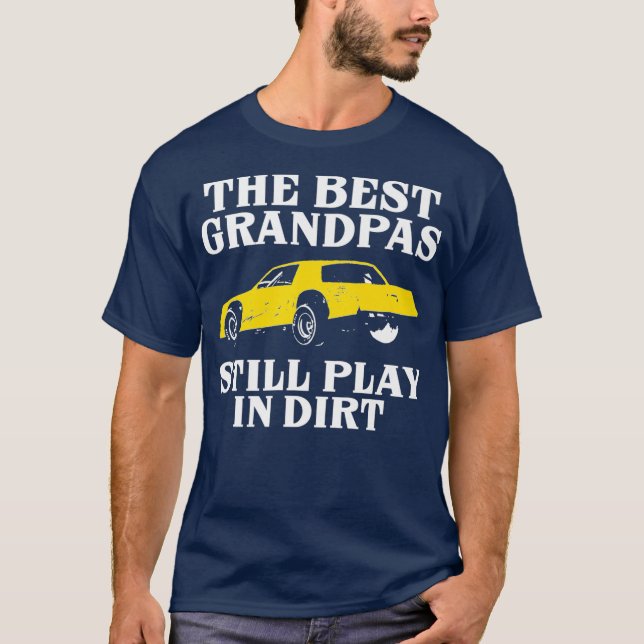 Camiseta Padres Abuelo Abuelo Carreras Jugar al fanático su (Anverso)