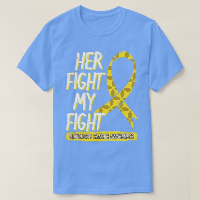 Camiseta Padres de cáncer de niños Mamá Papá Pediatras Gif (Diseño del anverso)