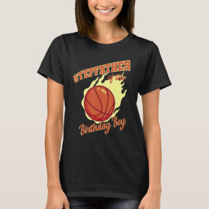 Camiseta Padres De La Familia De Baloncesto De Cumpleaños B
