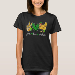 Camiseta Padres de la Paz Aman a los Pollos Granjeros de An