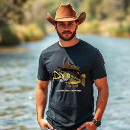 Camiseta Padres del Día de los Peces Graciosos usando un Go