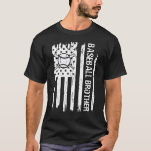 Camiseta Padres Día del Béisbol Hermano Hombres Niños Bas
