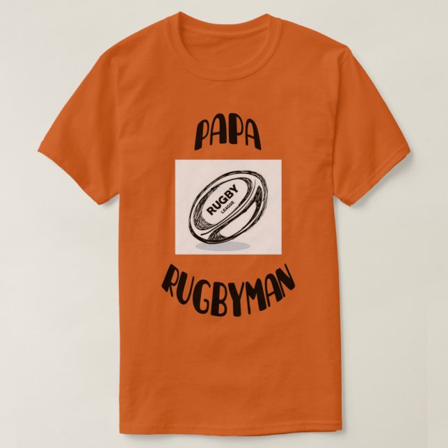 Camiseta Padres Día Padres Rugby (Diseño del anverso)