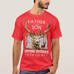 Camiseta Padres e hijos cazando a amigos para regalo de por