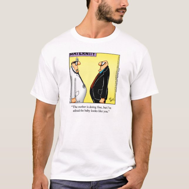 Camiseta Padres Expectantes Humor Tee Shirt "Espectikles" (Anverso)