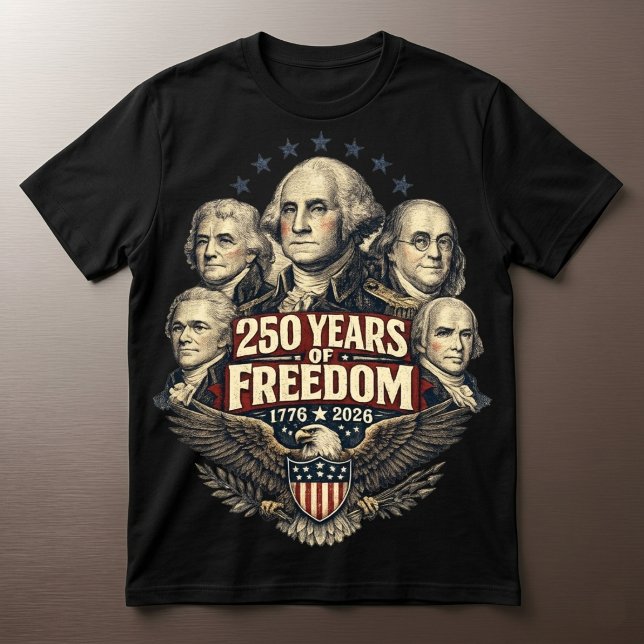 Camiseta Padres Fundadores de América 250 (Subido por el creador)