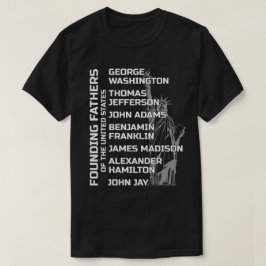 Camiseta Padres fundadores de Estados Unidos