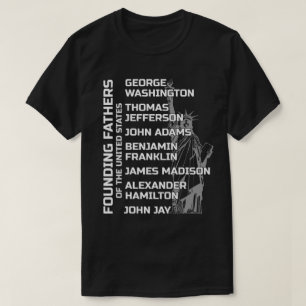 Camiseta Padres Fundadores de los Estados Unidos