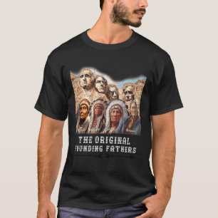 Camiseta Padres fundadores nativos estadounidenses