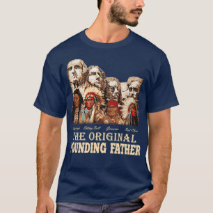 Camiseta Padres fundadores originales nativos norteamerican
