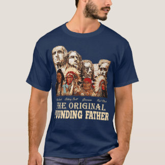Camiseta Padres fundadores originales nativos norteamerican
