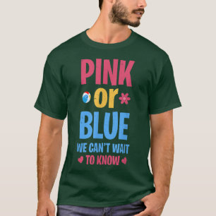Camiseta Padres futuros Embarazo Invitación del bebé Sexo