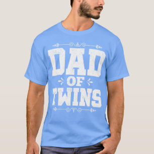 Camiseta Padres gemelos del Día del Niño Familiar