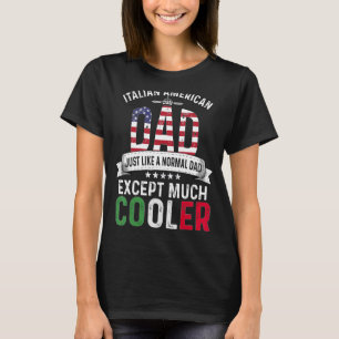 Camiseta Padres italianos norteamericanos Día de papá País