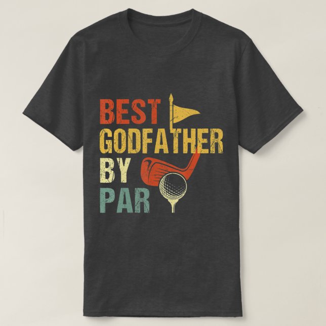 Camiseta Padres: Mejor padrino del Día de los Hombres por e (Diseño del anverso)