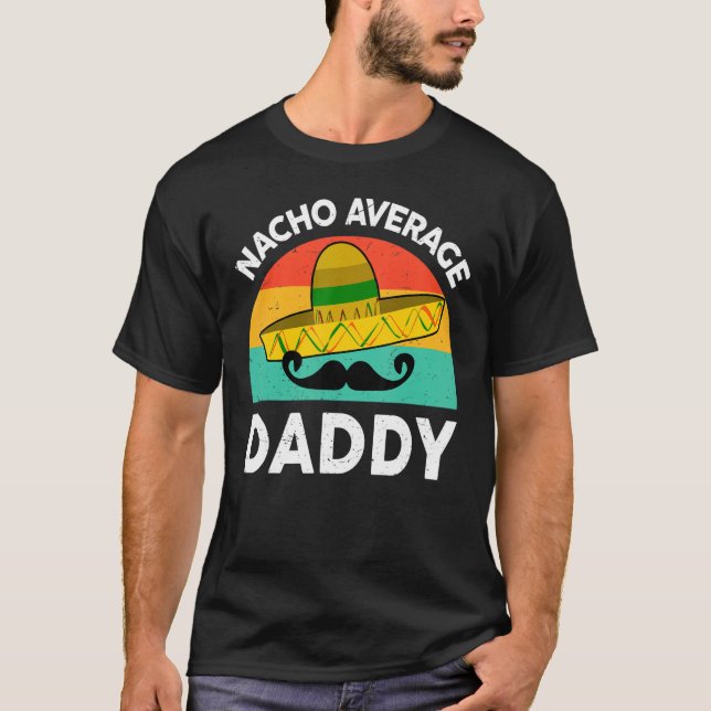 Camiseta Padres mexicanos con nacho promedio (Anverso)