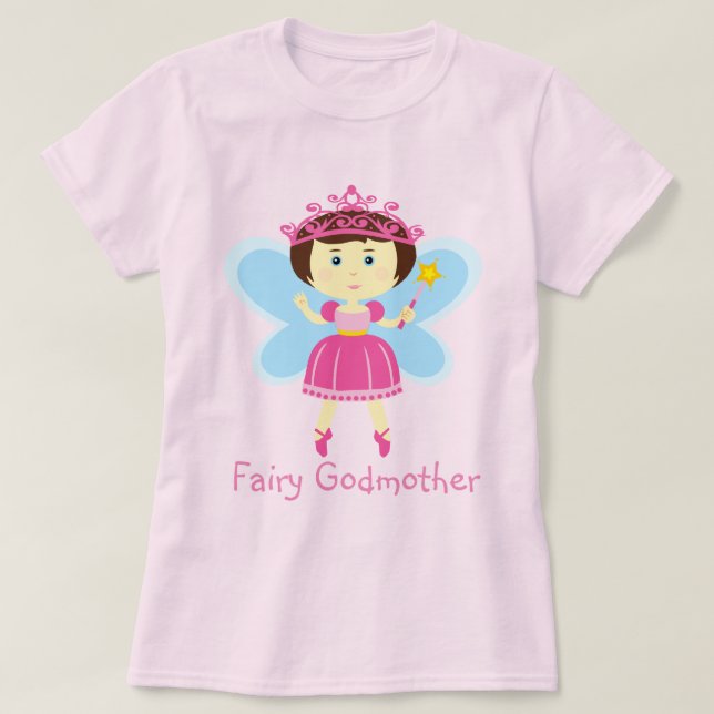 Camiseta Padrina de hadas (Diseño del anverso)