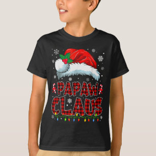 Camiseta Padrino Claus Luces de Navidad Pijama Familia Grup