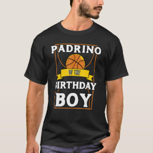 Camiseta Padrino De Birthday Baller Bday Par