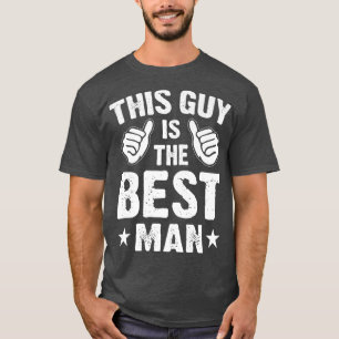 Camiseta Padrino de Boda Amigos del Novio Divertido Despedi