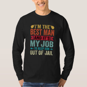 Camiseta Padrino de Boda Amigos del Novio Fiesta de Despedi