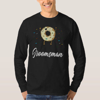 Camiseta Padrino de boda Donut Boda Desayuno de novia Solte