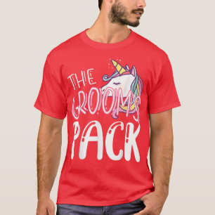 Camiseta Padrino de boda gay fiesta de soltero arcoíris Uni