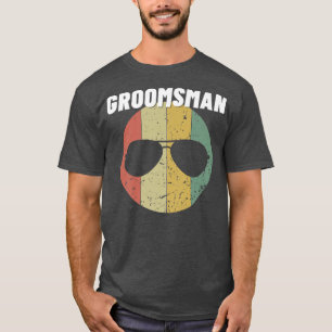 Camiseta Padrino de boda Mejor hombre Fiesta de soltero Gr