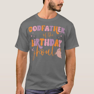 Camiseta Padrino del cumpleaños Ghoul Ghost Hallowe
