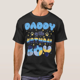 Camiseta Padrino Del Niño De Cumpleaños Tema Fiesta Perro A