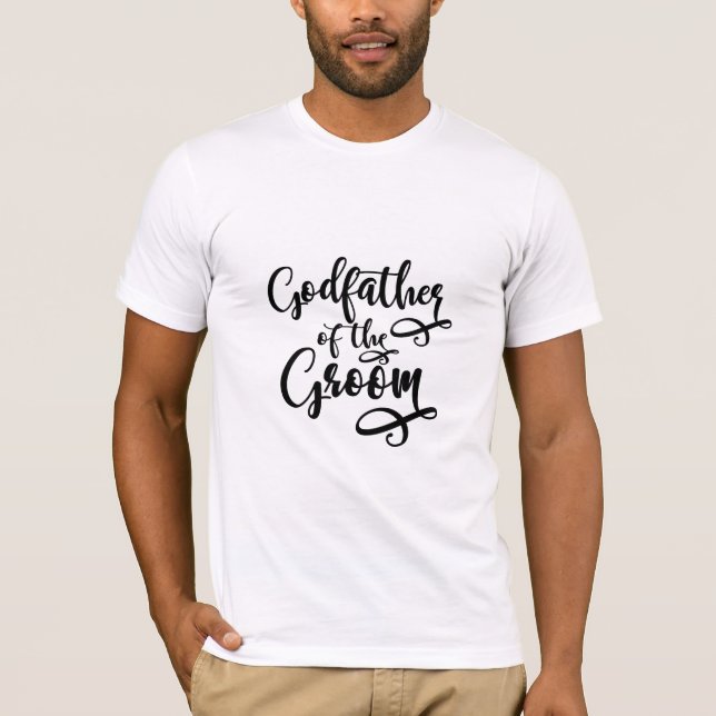 Camiseta Padrino del Novio (Anverso)