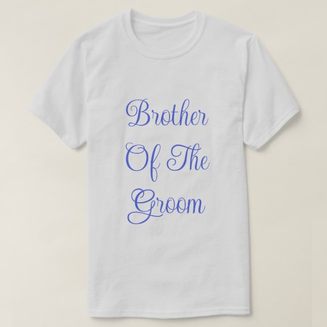 Camiseta Padrino del Novio (Diseño del anverso)