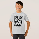 Camiseta Padrino Jr. Jr. Grupo de la boda<br><div class="desc">Camiseta moderna para Padrino Jr. Jr. de la boda,  camiseta con tipografía negra. Un regalo perfecto para los miembros de tu grupo de boda.</div>