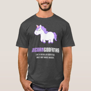 Camiseta Padrino unicornio, regalo mágico divertido 