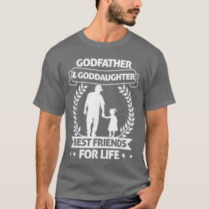 Camiseta Padrino y ahijada Mejores amigos coincidentes bo