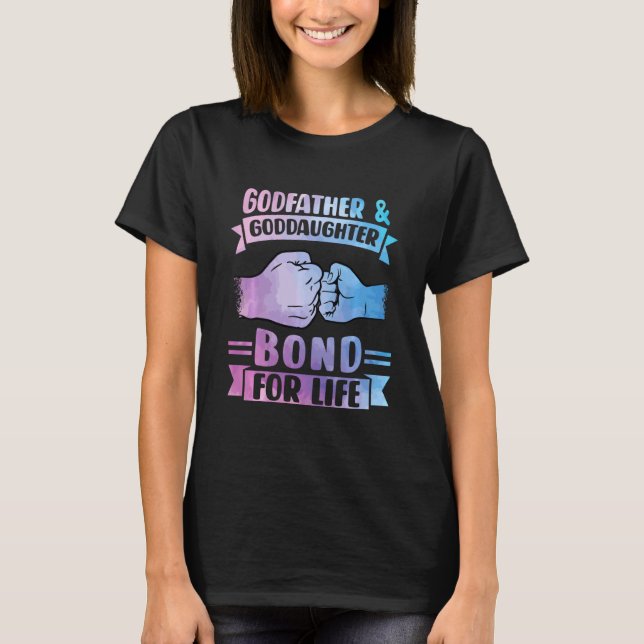 Camiseta Padrino Y Diosa Bond For Life Godparent (Anverso)