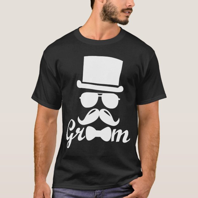 Camiseta Padrinos de boda del novio que casan al soltero (Anverso)