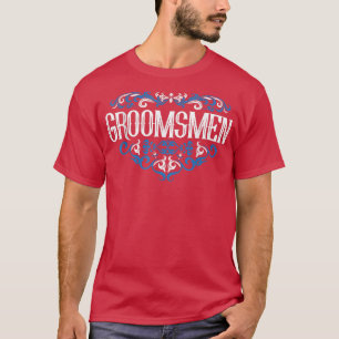 Camiseta Padrinos de boda Fiesta de soltero Novio Novia Tat
