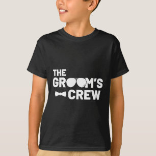 Camiseta Padrinos de boda Novio Hombres Cuadrados Soltero S