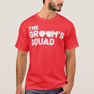 Camiseta Padrinos Novio Cuadrilla Hombres Soltero Suministr