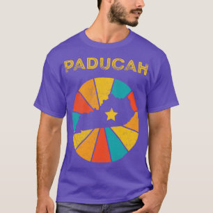 Camiseta Paducah Kentucky Vintage Distresage Souvenir 1