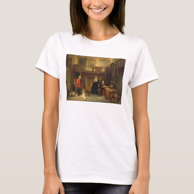 Camiseta Pagando el Tithe (aceite en el panel) (Anverso)