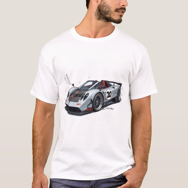 Camiseta Pagani Huayra Roadster BC (Anverso)