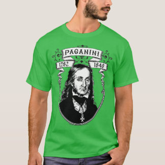 Camiseta Paganini para s oscuro