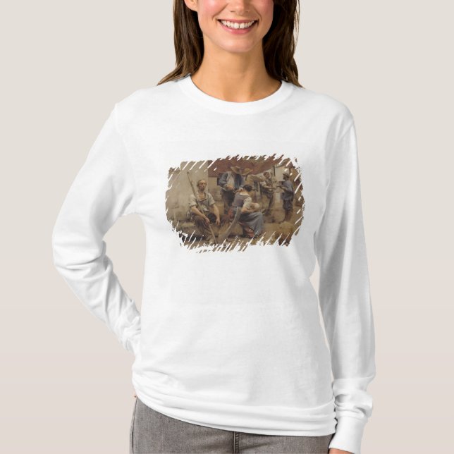 Camiseta Pagar las máquinas segadores, 1882 (Anverso)